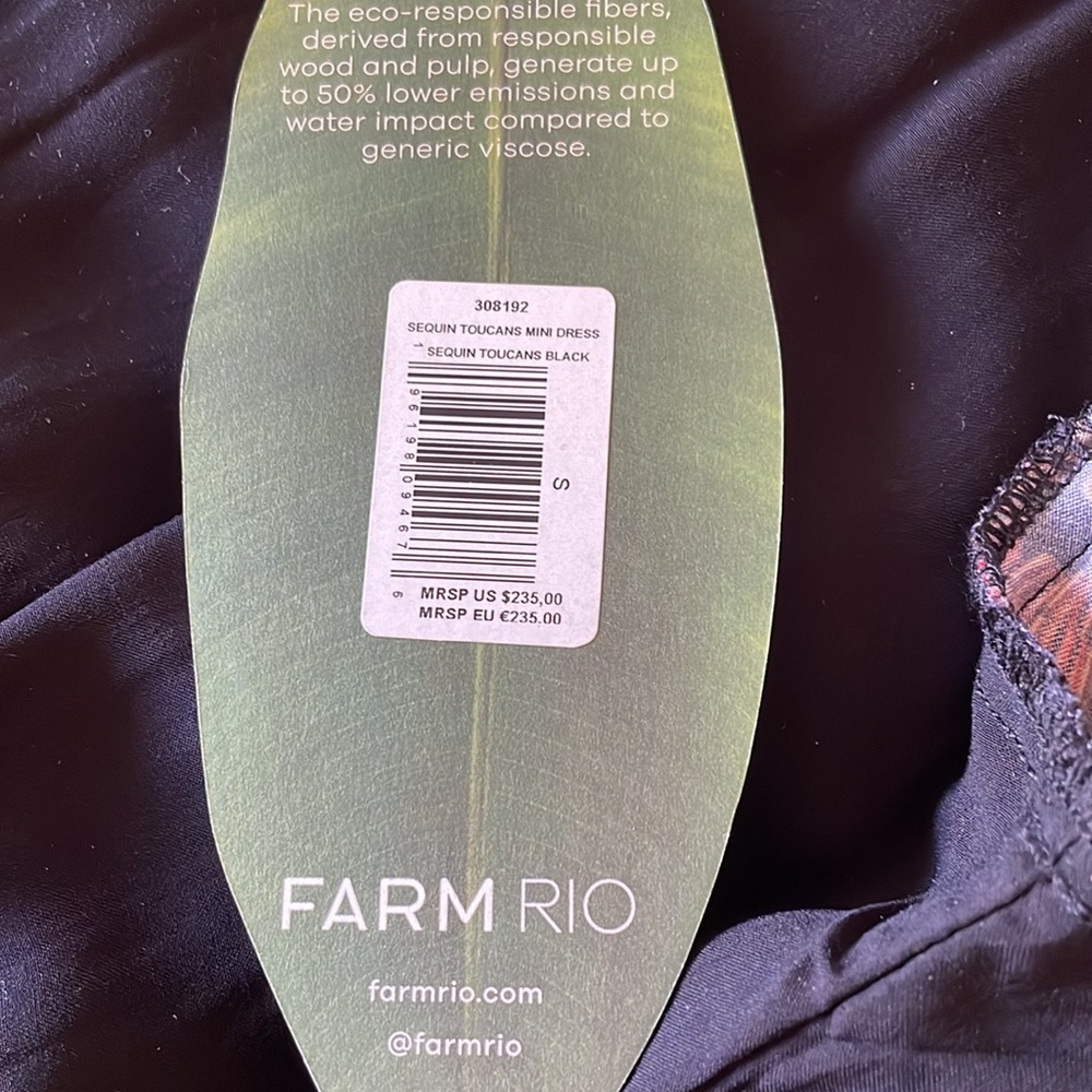 NWT Farm Rio Mini Dress - Picture 3 of 12